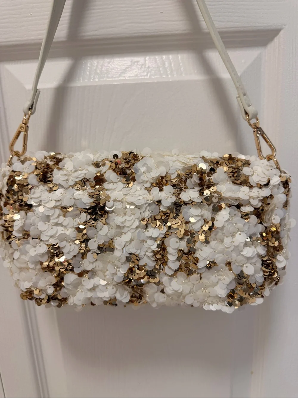 NWT AKIRA Boujee Babe Sequin Purse Bag
